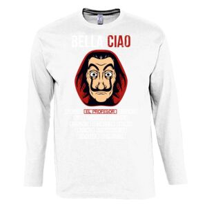 Camiseta Manga Larga con Cuello Redondo Thumbnail