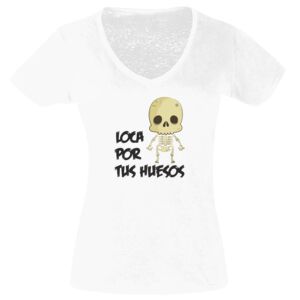 Camisetas Personalizadas Mujer Cuello de Pico Thumbnail