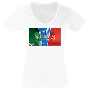 Camisetas Personalizadas Mujer Cuello de Pico Thumbnail