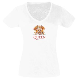 Camisetas Personalizadas Mujer Cuello de Pico Thumbnail