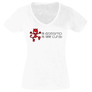 Camisetas Personalizadas Mujer Cuello de Pico Thumbnail