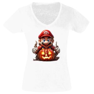 Camisetas Personalizadas Mujer Cuello de Pico Thumbnail