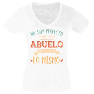 Camisetas Personalizadas Mujer Cuello de Pico Thumbnail